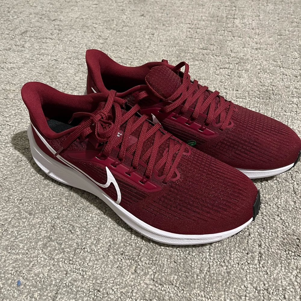 Maroon Nike Air Zoom Pegasus 39 size 9.5 womens